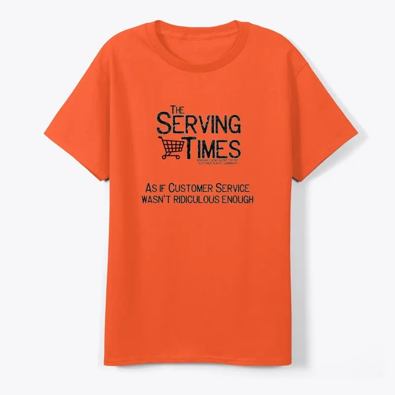 Serving Times Logo Tee